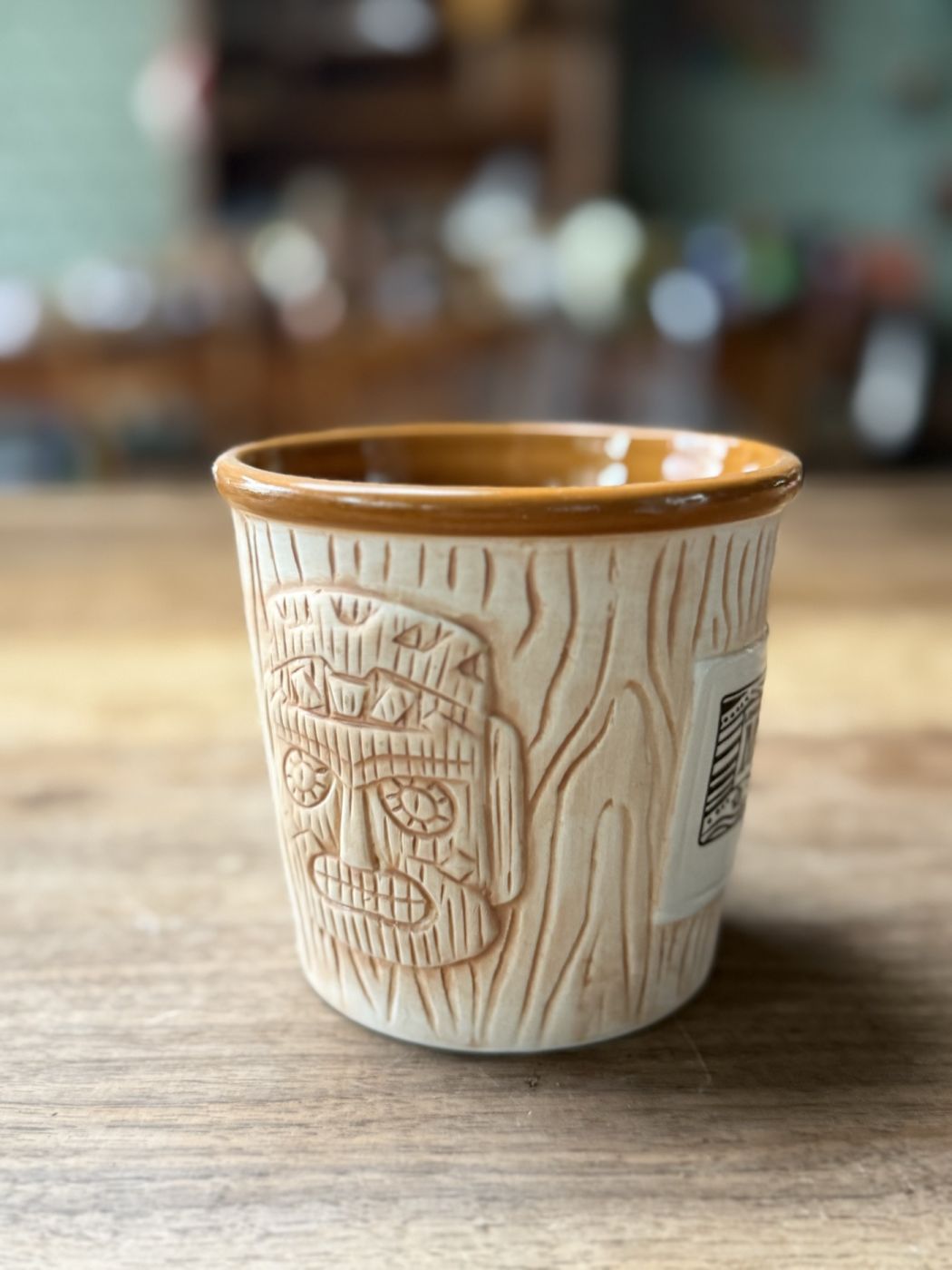 Mai-Tai Lounge Becher, Holzoptik