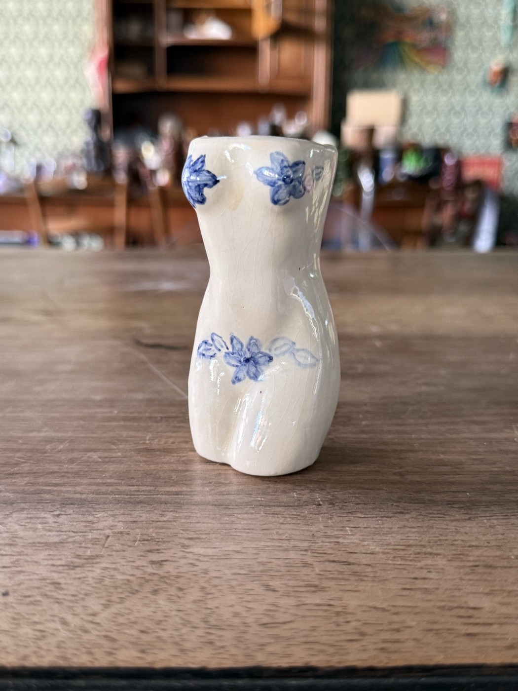 Keramik-Torso-Väschen, 3 Stück