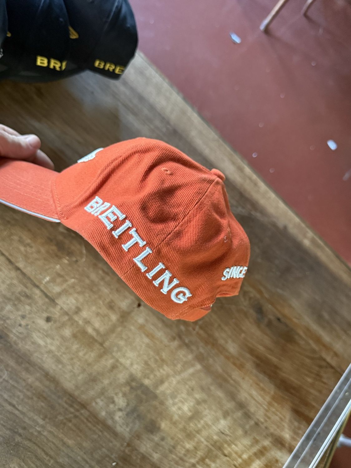 Breitling Cap, orange