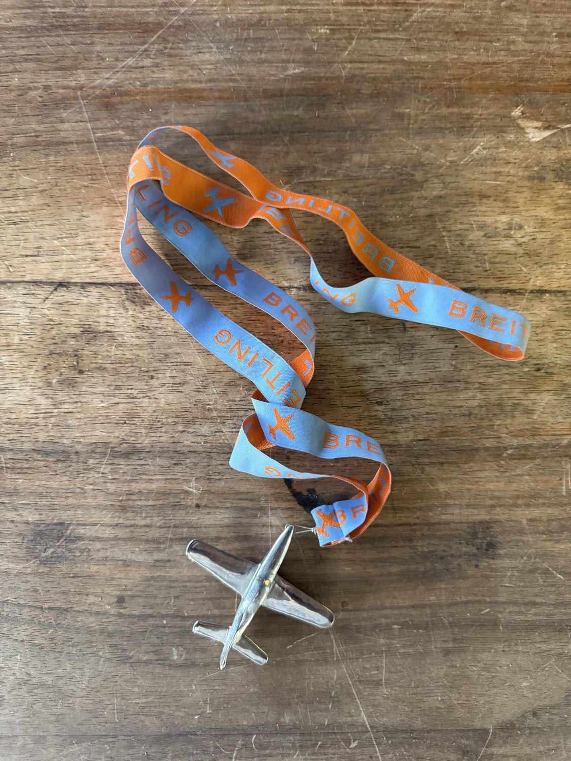 Breitling Lanyard mit Metall-Flugzeug