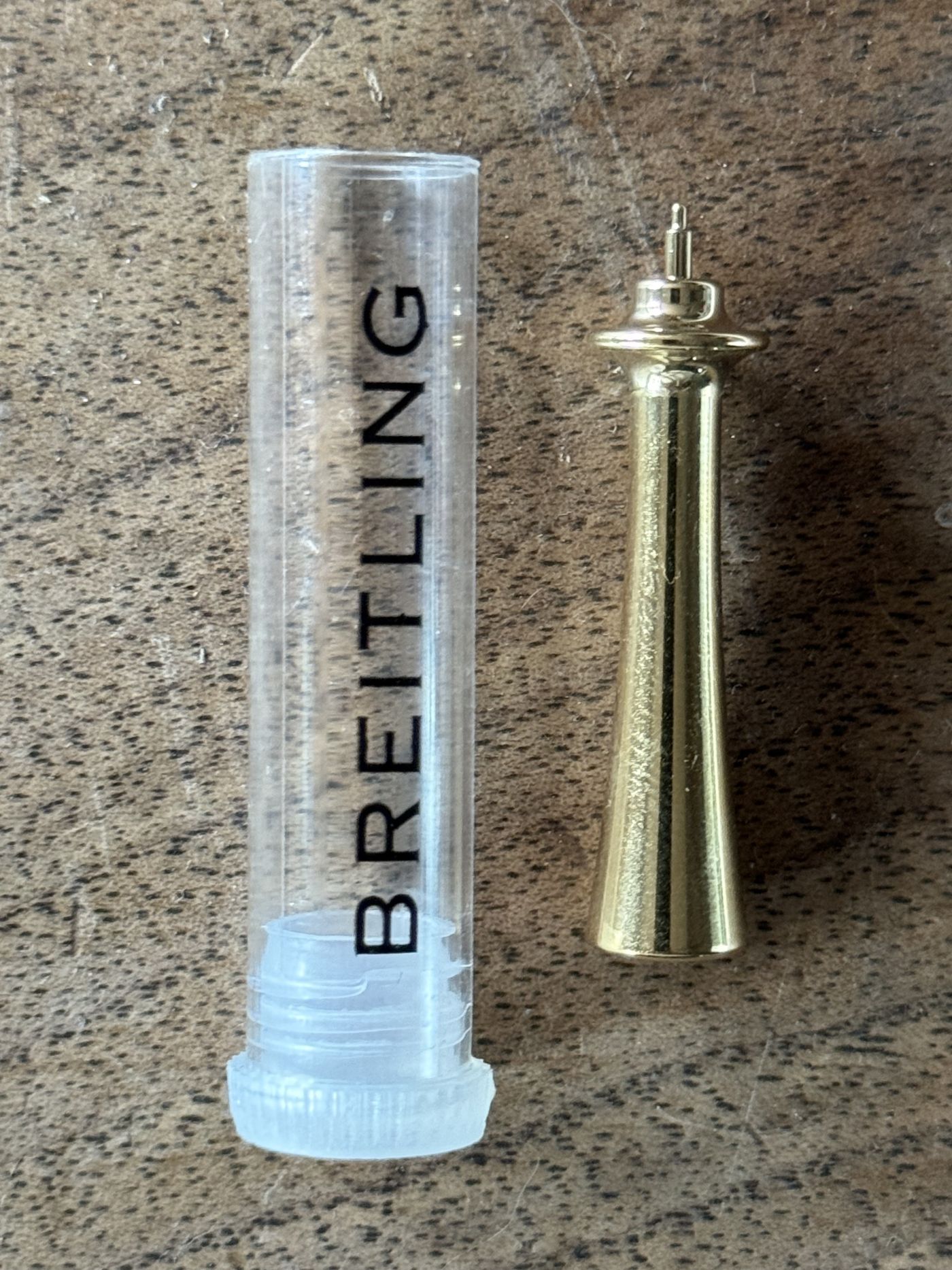 Breitling Korrekturstift für Kalenderuhren, im Schutzröhrchen