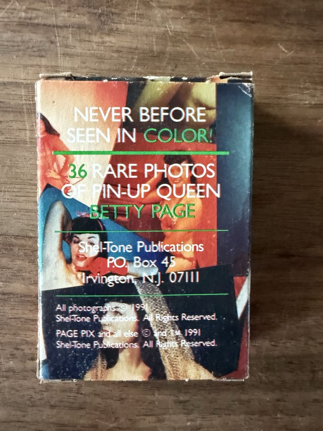 Shore-Tone «36 Rare Photos of Betty Page» 1991