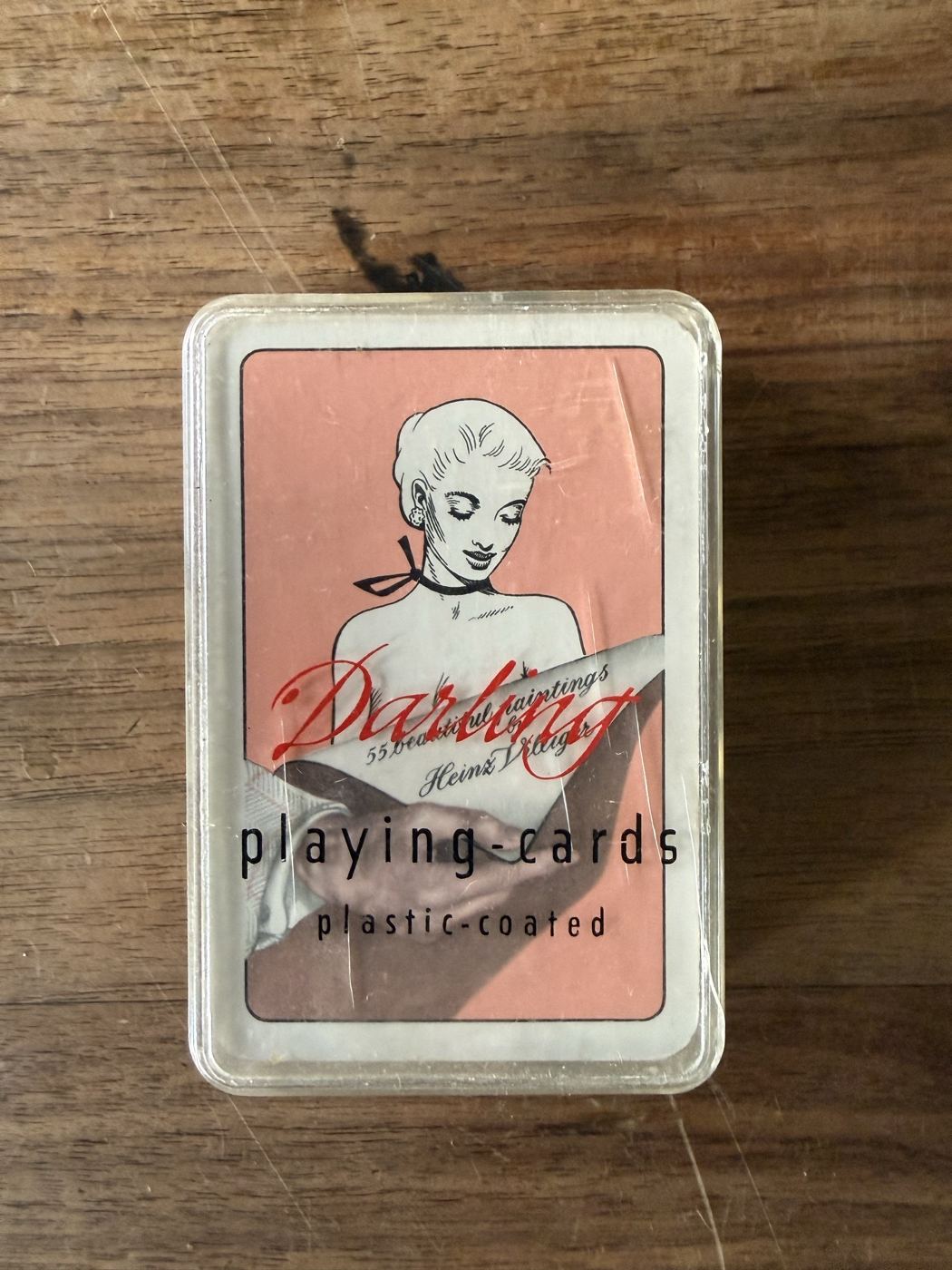 «Darling» Pin-up-Spielkarten