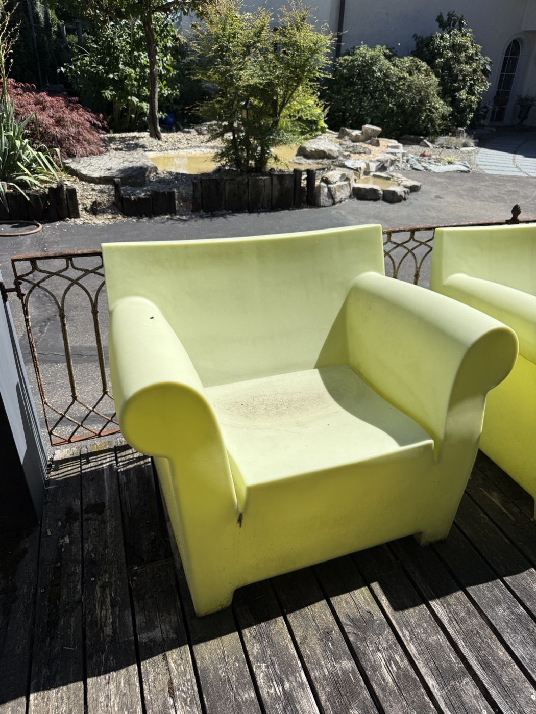 Kartell Bubble Club · Sofa + 2 Sessel