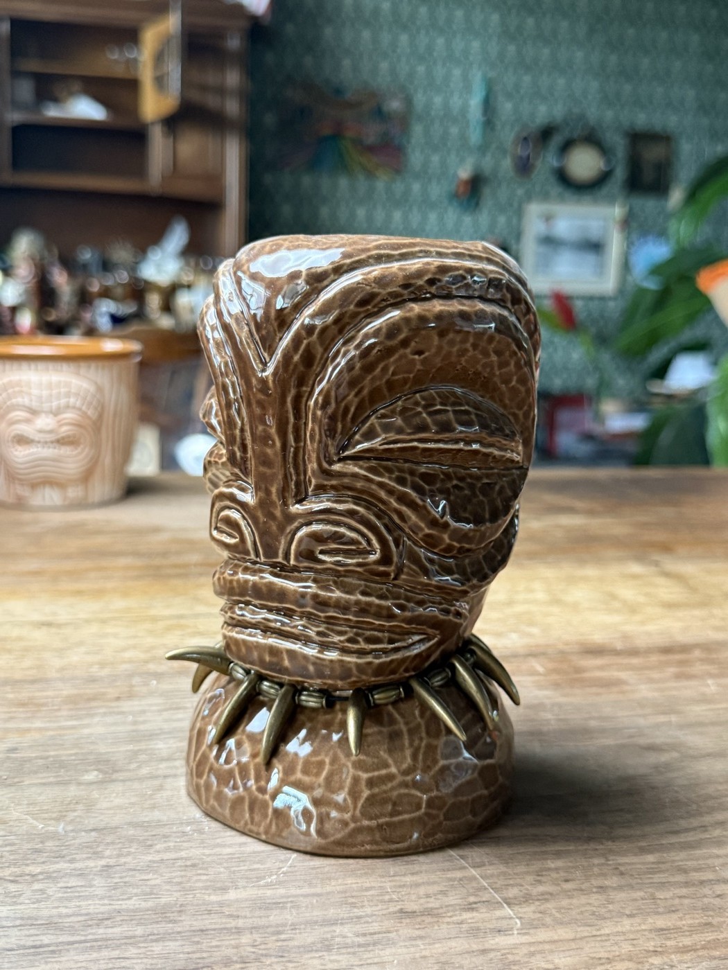 JerK Kustoms «Alibi's Tiki Bar» Mug #6, brauner