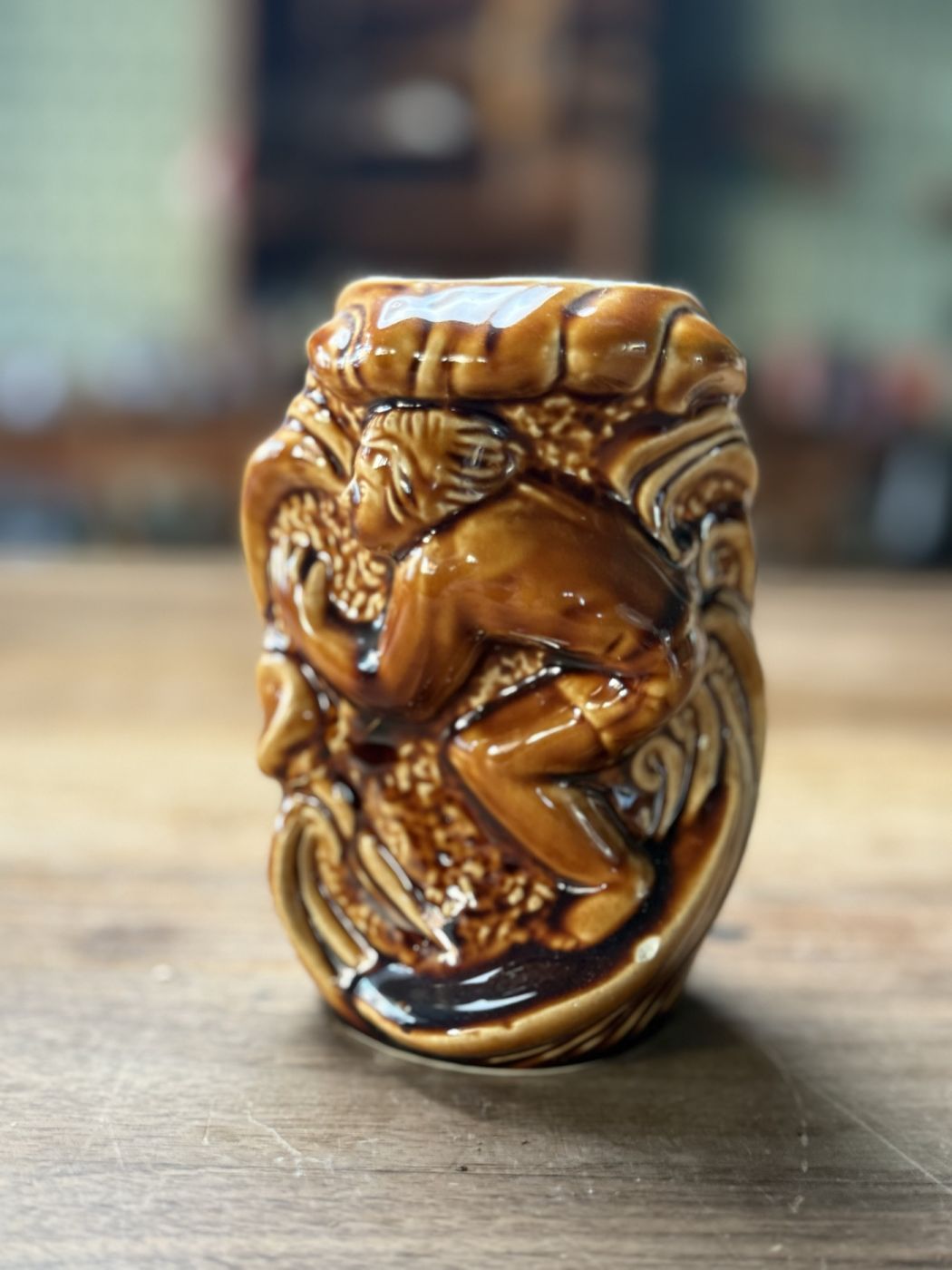 Vintage DAGA Surfer-Mug, Hawaii