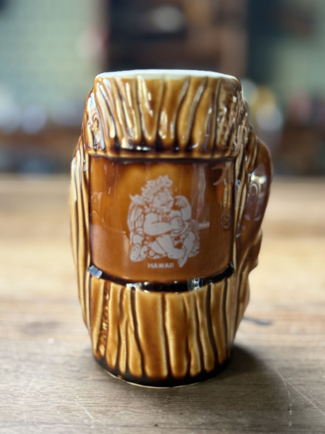 Vintage Souvenir-Mug «Hawaii», Fassform