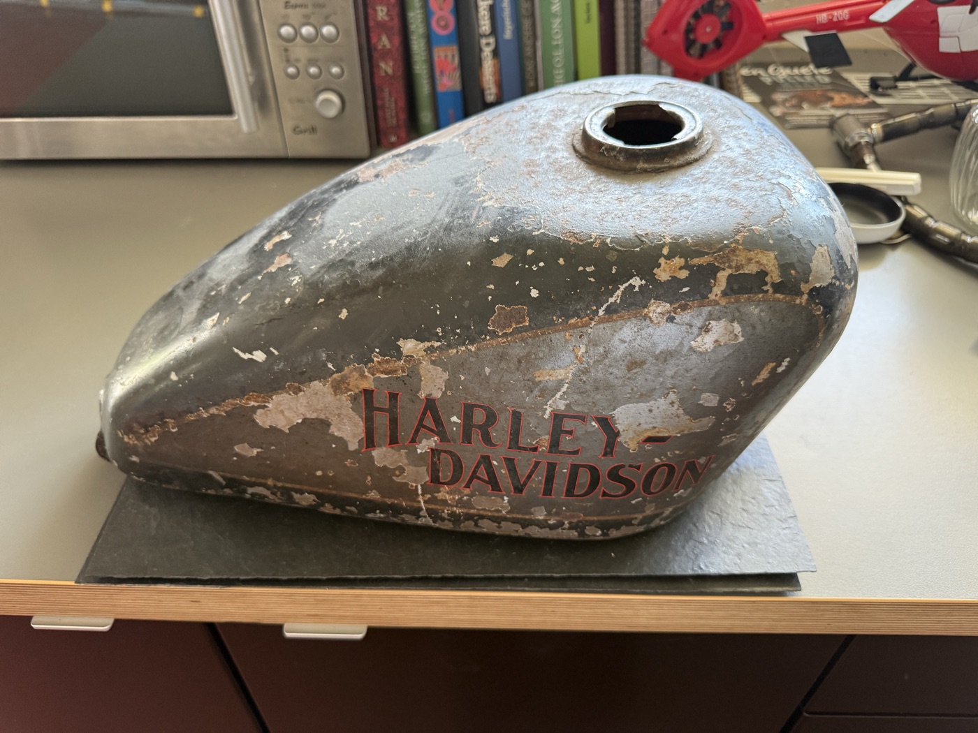 Harley-Davidson Tank, vintage