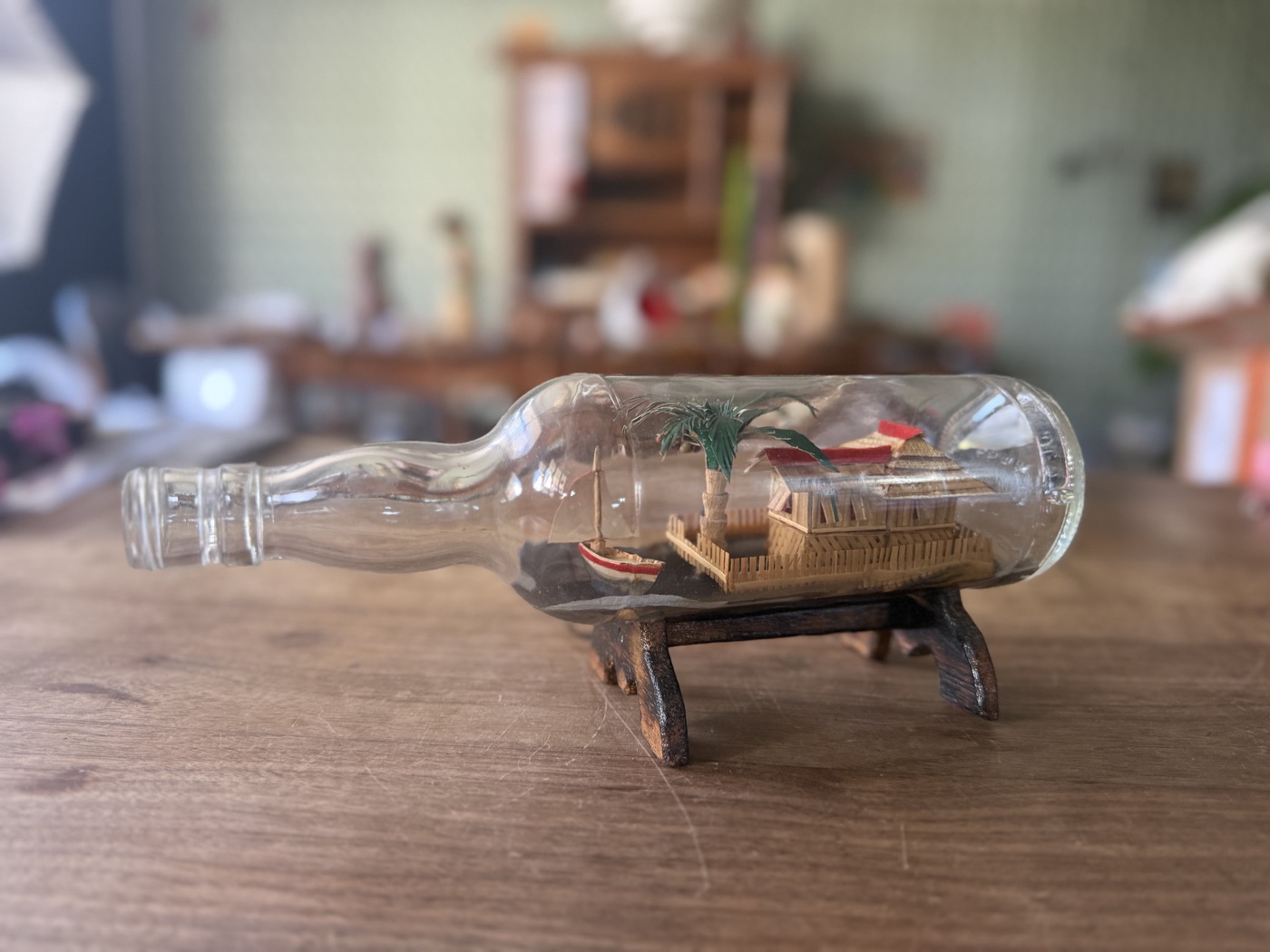 Buddelschiff · Segler in der Flasche