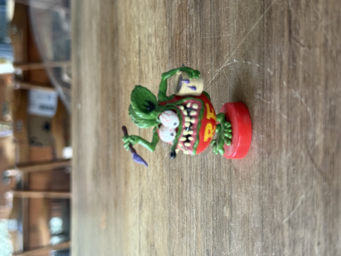 Rat Fink Sammelfigur · mit Pinsel und Farbtopf