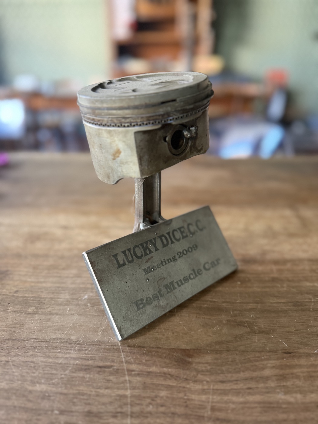 Kolben-Pokal «Lucky Dice C.C. 2009 · Best Muscle Car»