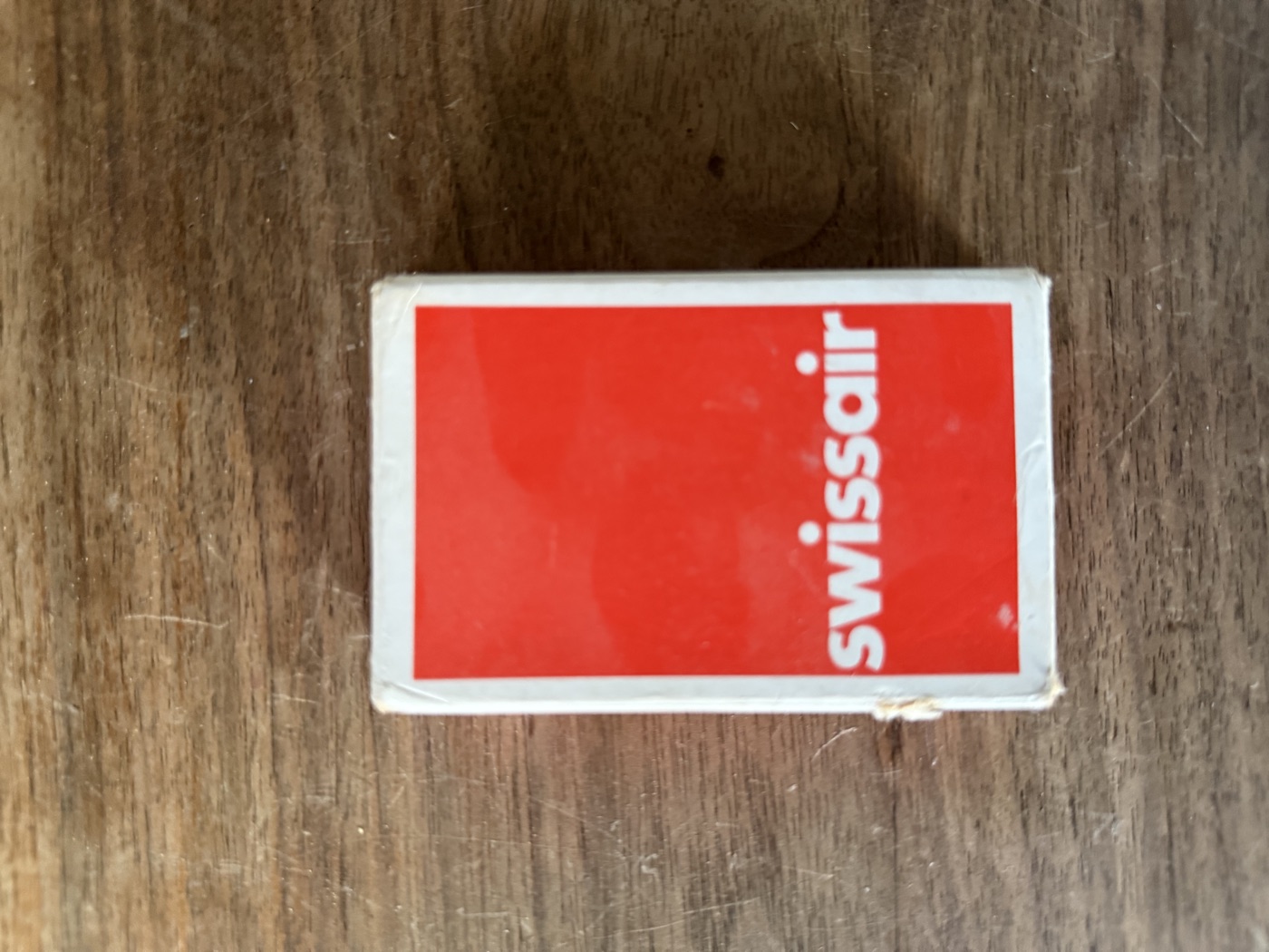 Swissair Spielkarten «Bridge»