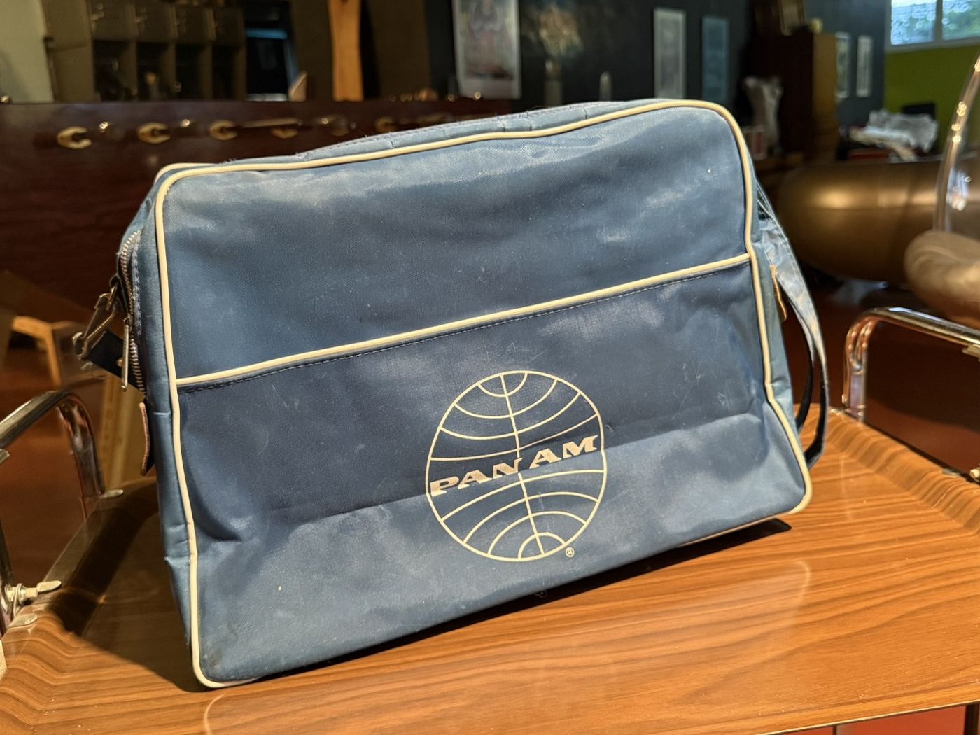 Pan Am Bordtasche · marineblau