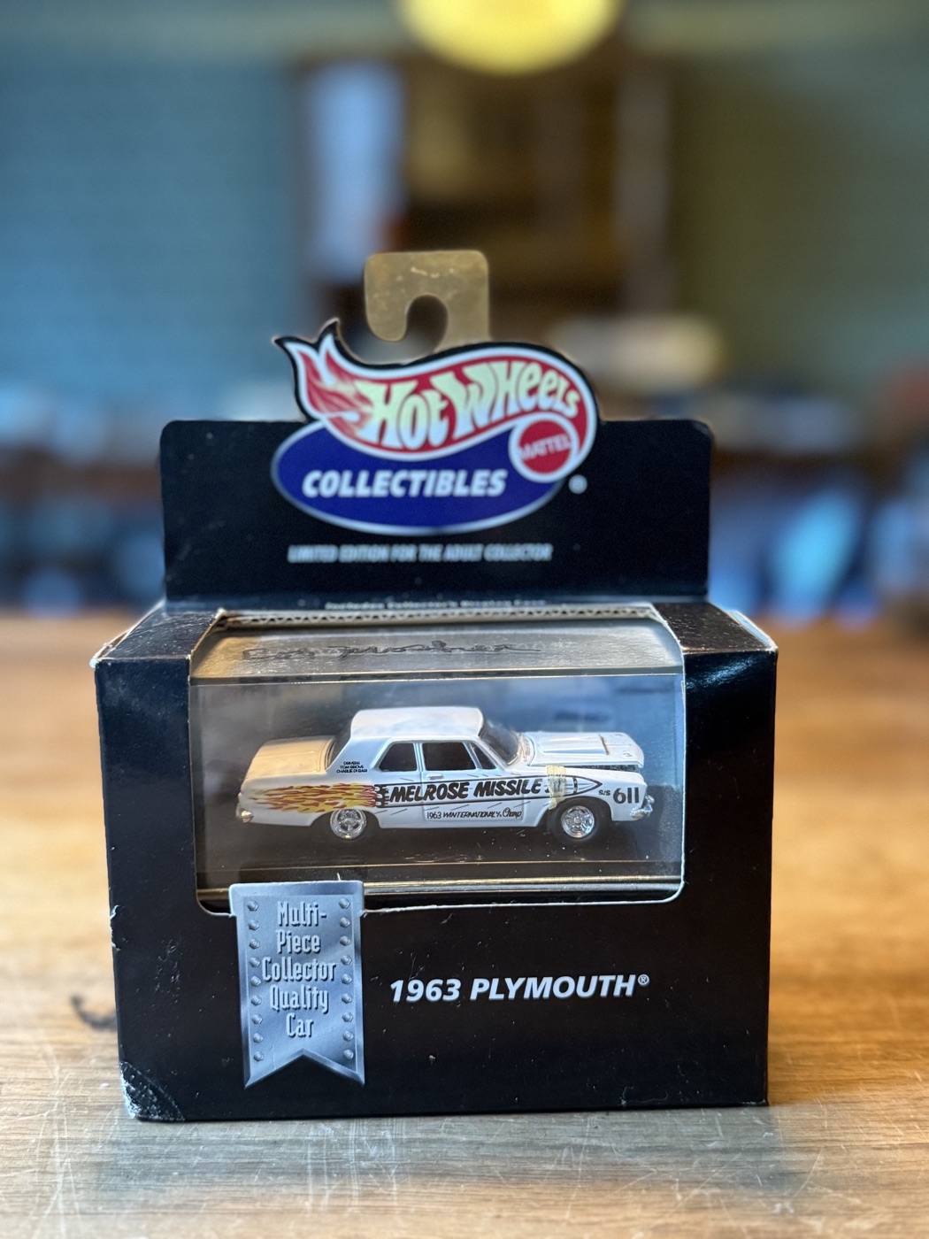 Hot Wheels «1963 Plymouth» Melrose Missile · Limited Edition, OVP
