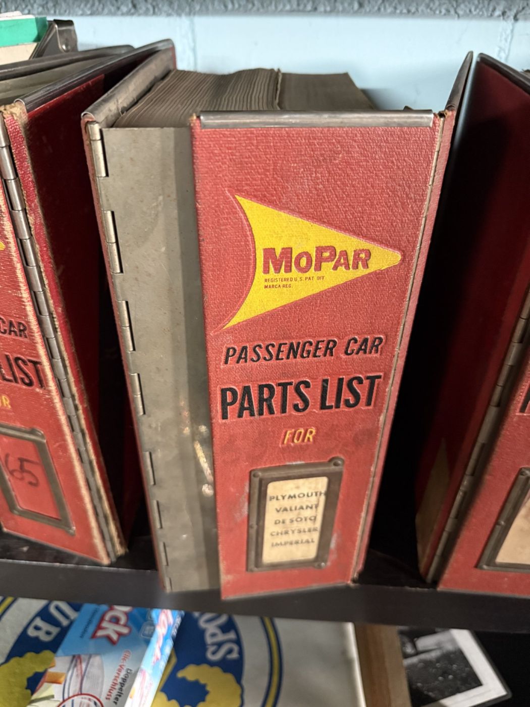 MoPar «Passenger Car Parts List» ca. 1960/61 (mit DeSoto)
