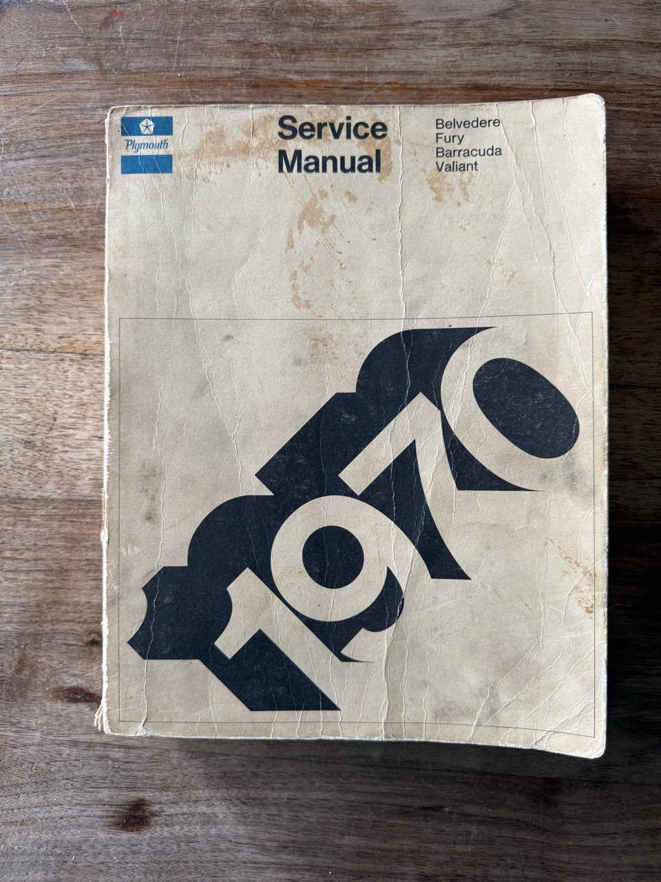 Plymouth Service Manual 1970 ('Cuda-Jahrgang)