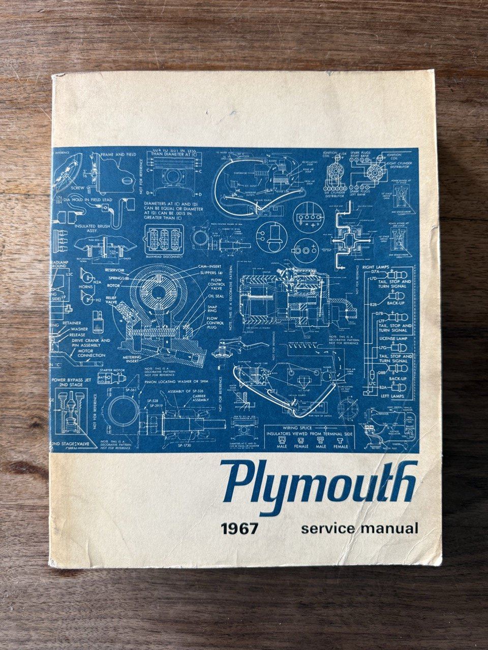 Plymouth Service Manual 1967
