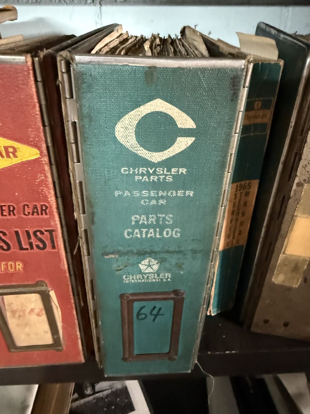 Chrysler Parts «Passenger Car Parts Catalog» 1964