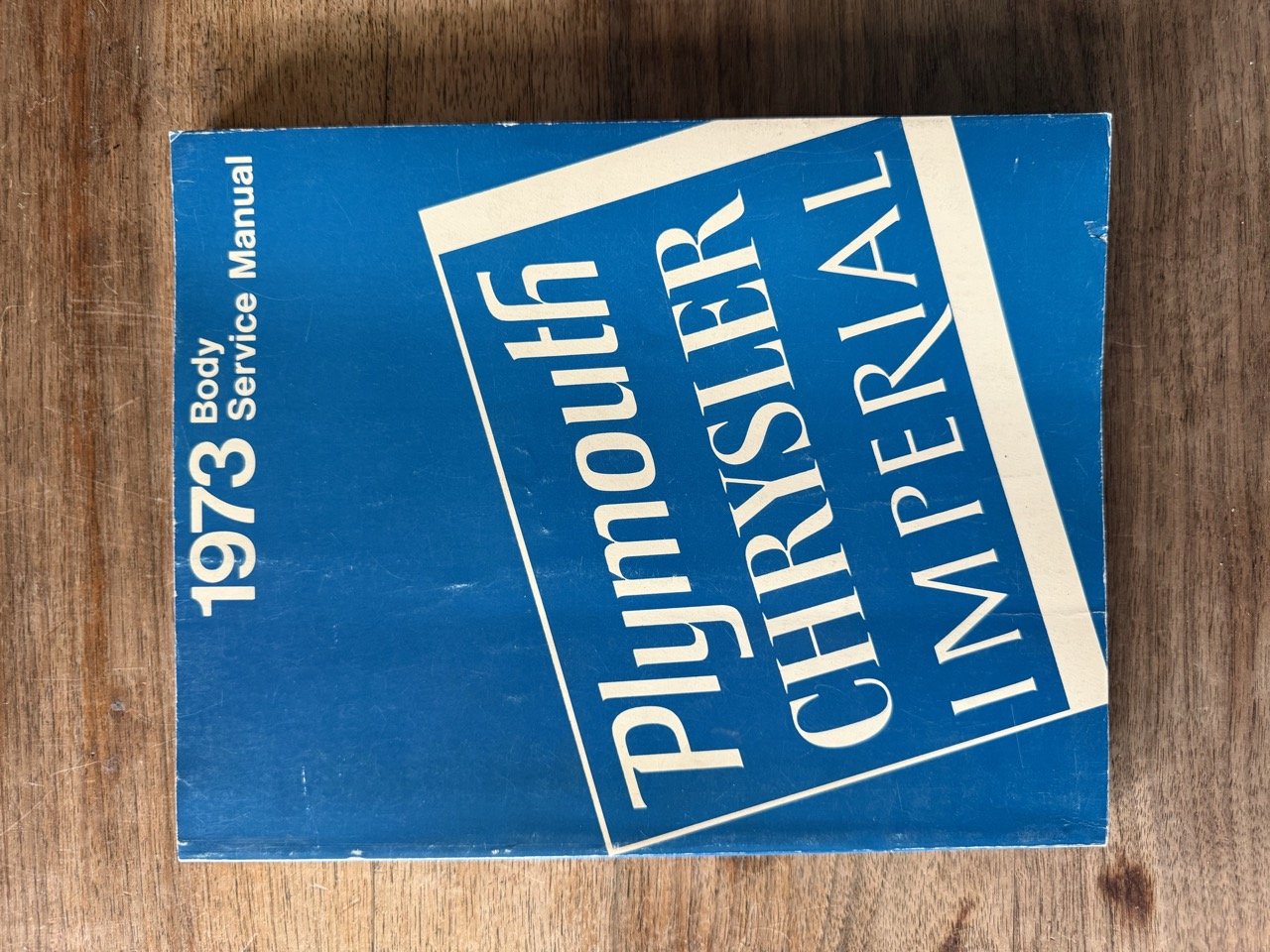 Manuale d’officina Carrozzeria 1973 · Plymouth, Chrysler, Imperial