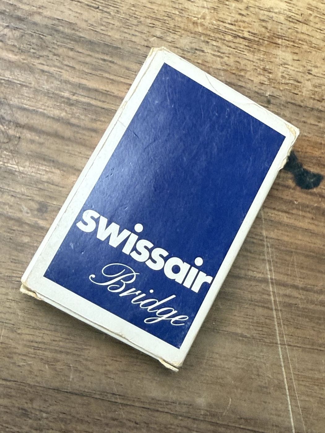 Swissair «Bridge» Spielkarten