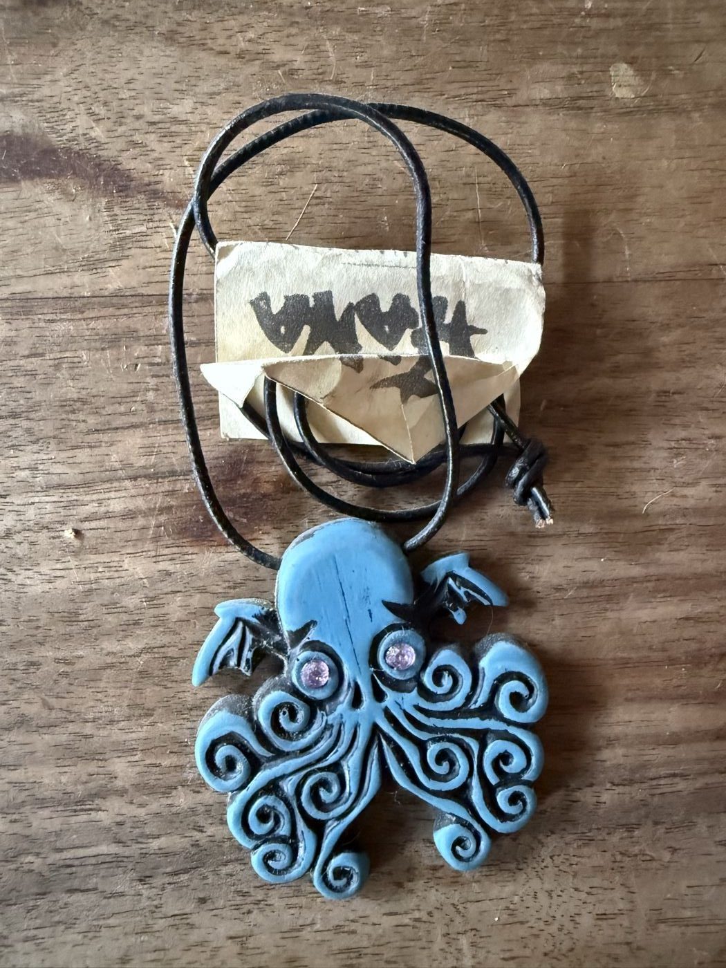 Oktopus, blau