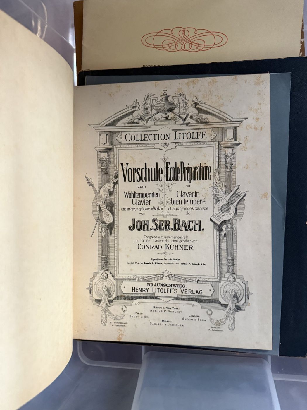 J. S. Bach · «Vorschule» zum Wohltemperierten Klavier