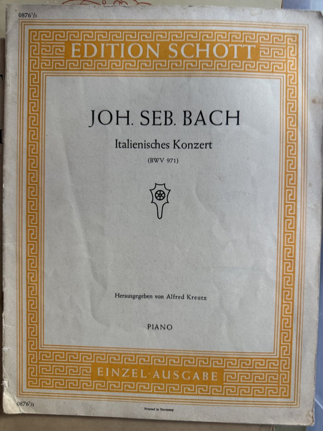 J. S. Bach · Italienisches Konzert BWV 971