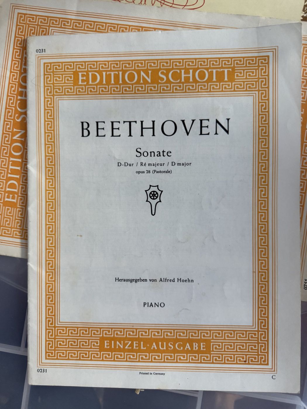 Beethoven · Sonate D-Dur op. 28 «Pastorale»