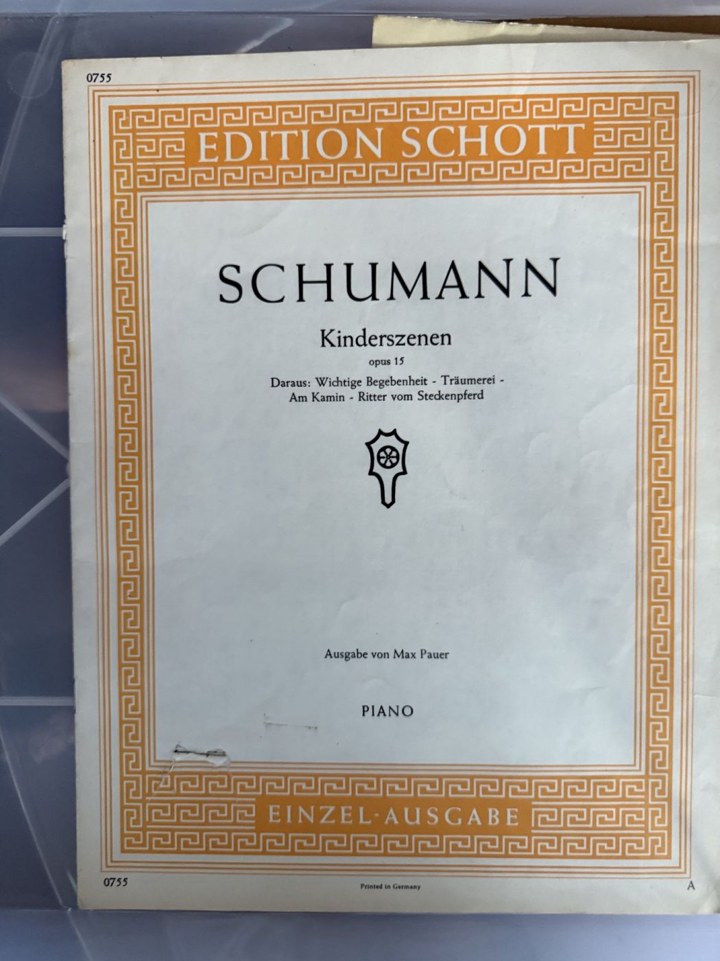 Schumann · Kinderszenen op. 15