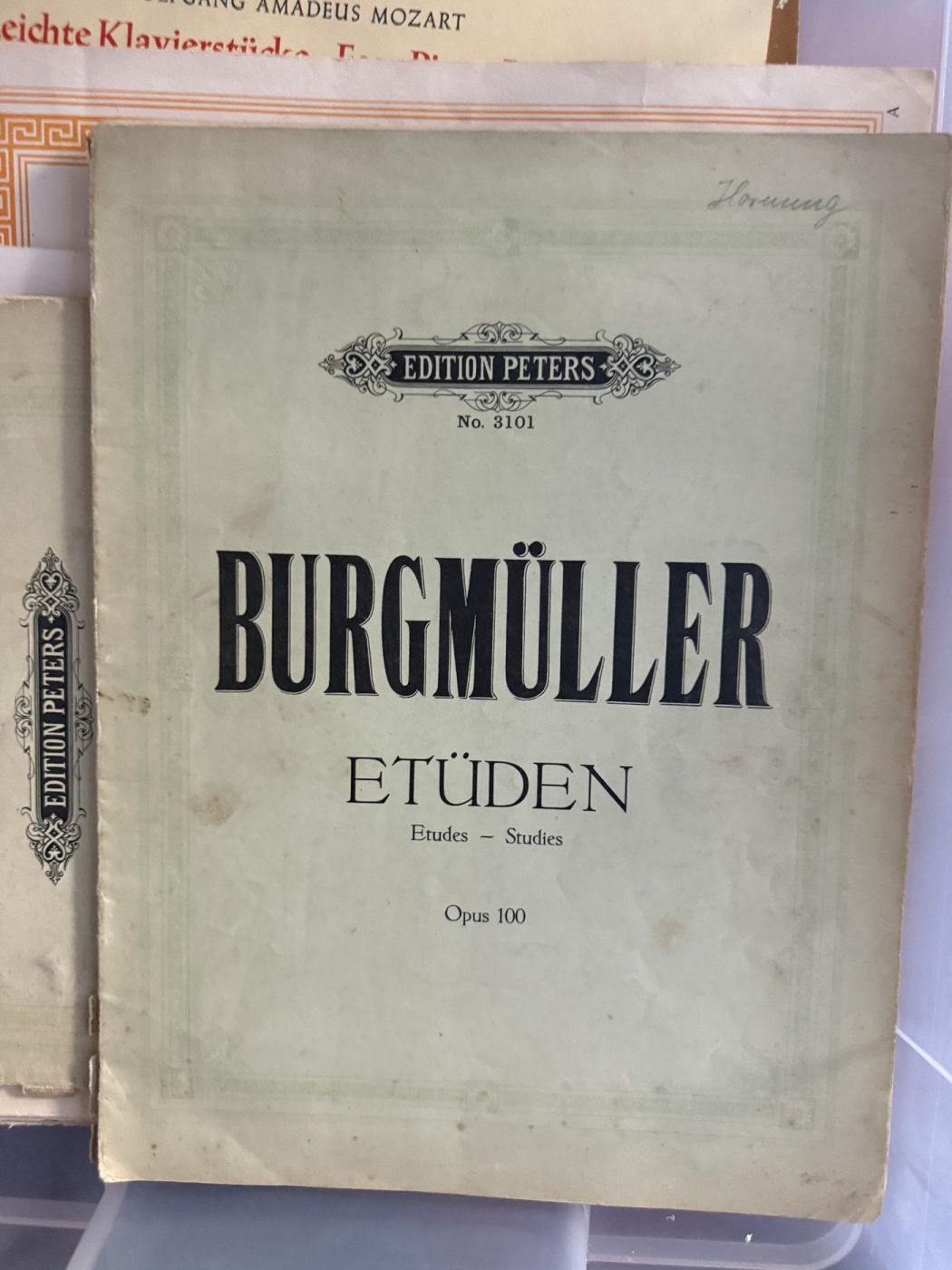 Burgmüller · Etüden op. 100
