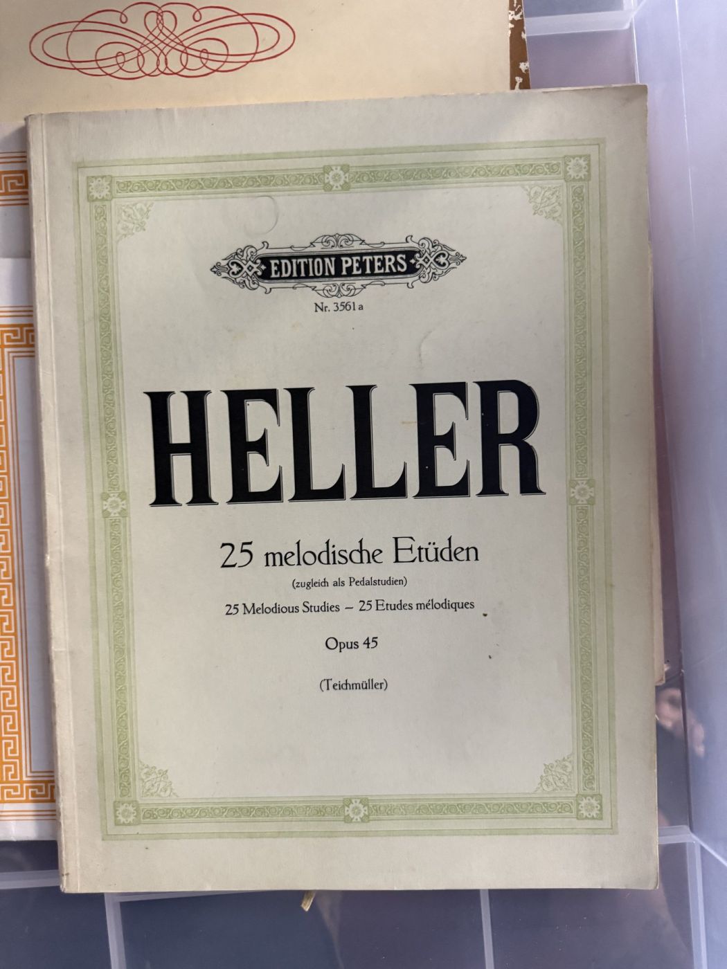 Heller · 25 melodische Etüden op. 45