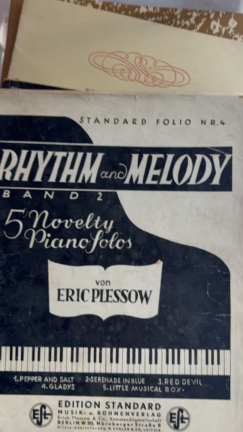 Eric Plessow · «Rhythm and Melody» Band 2 · 5 Novelty Piano Solos