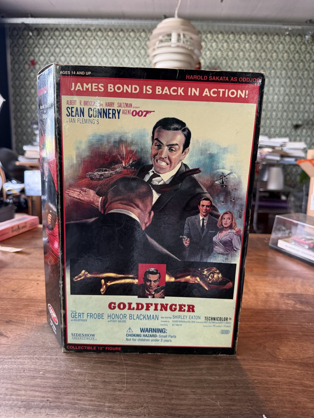 James Bond «Goldfinger» · Sideshow-Figur 30 cm, OVP