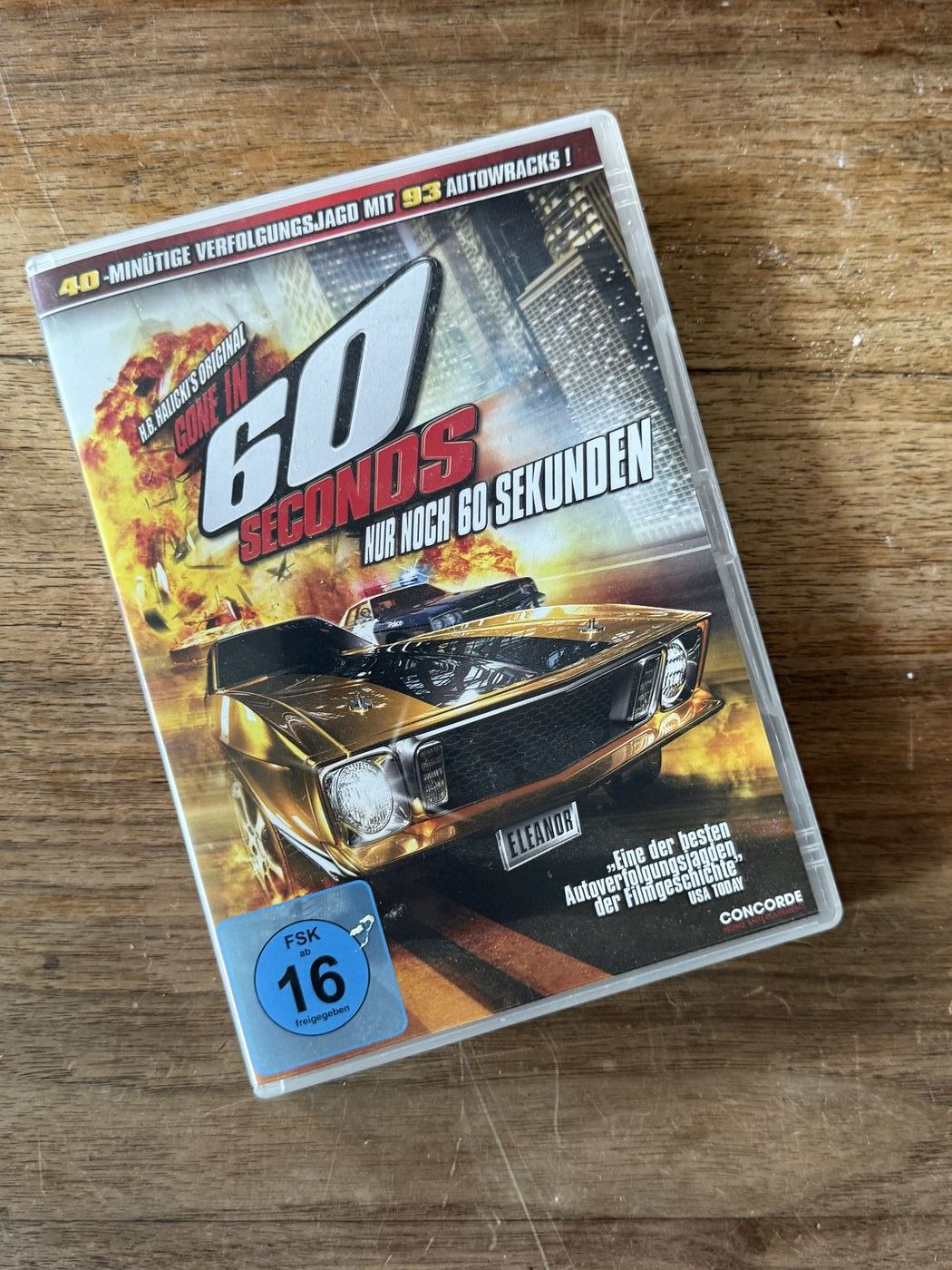 DVD «Gone in 60 Seconds» · Halicki-Original
