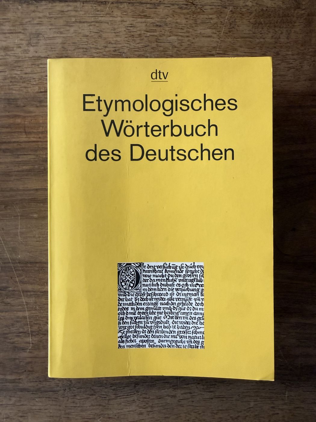 Etymologisches Wörterbuch des Deutschen
