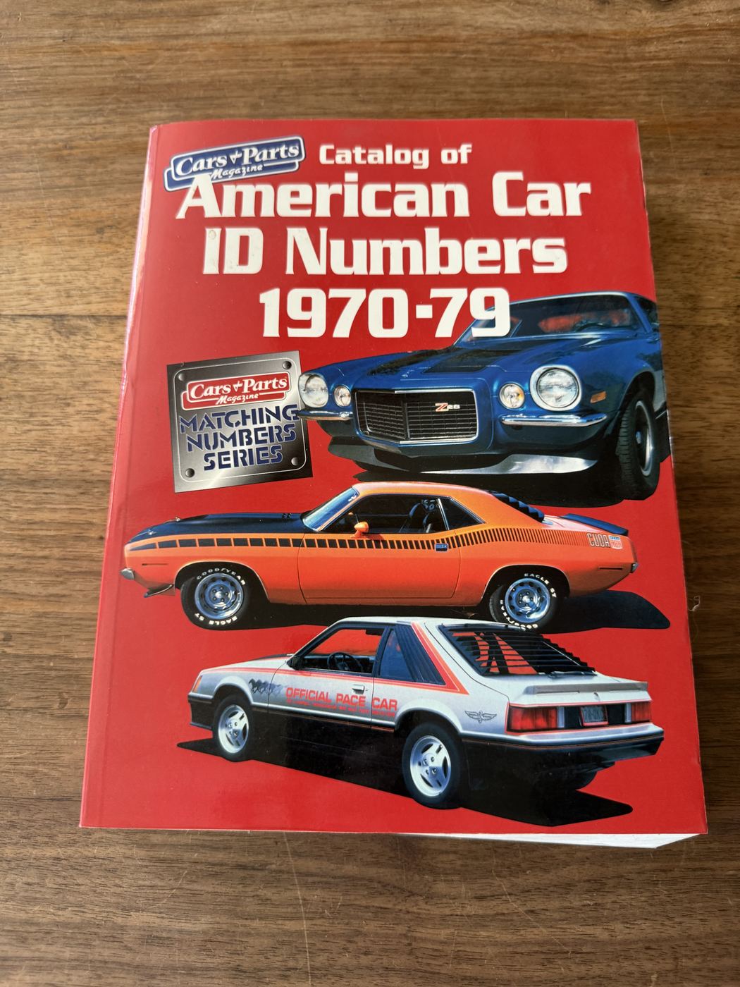 Catalog of American Car ID Numbers 1970–79