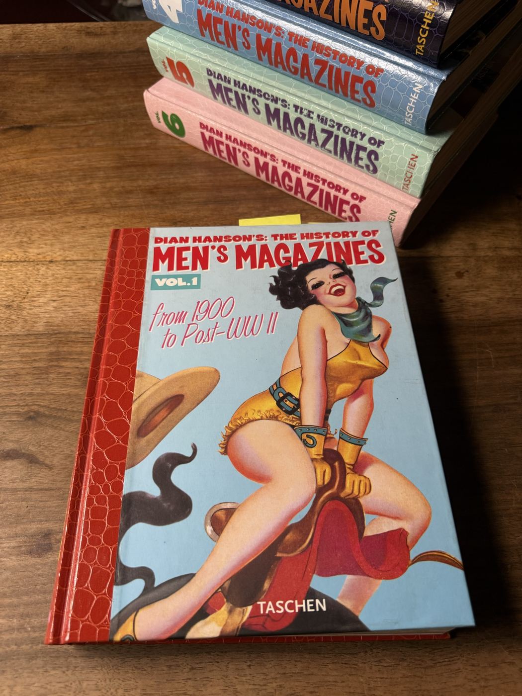 The History of Men's Magazines · alle sechs Bände