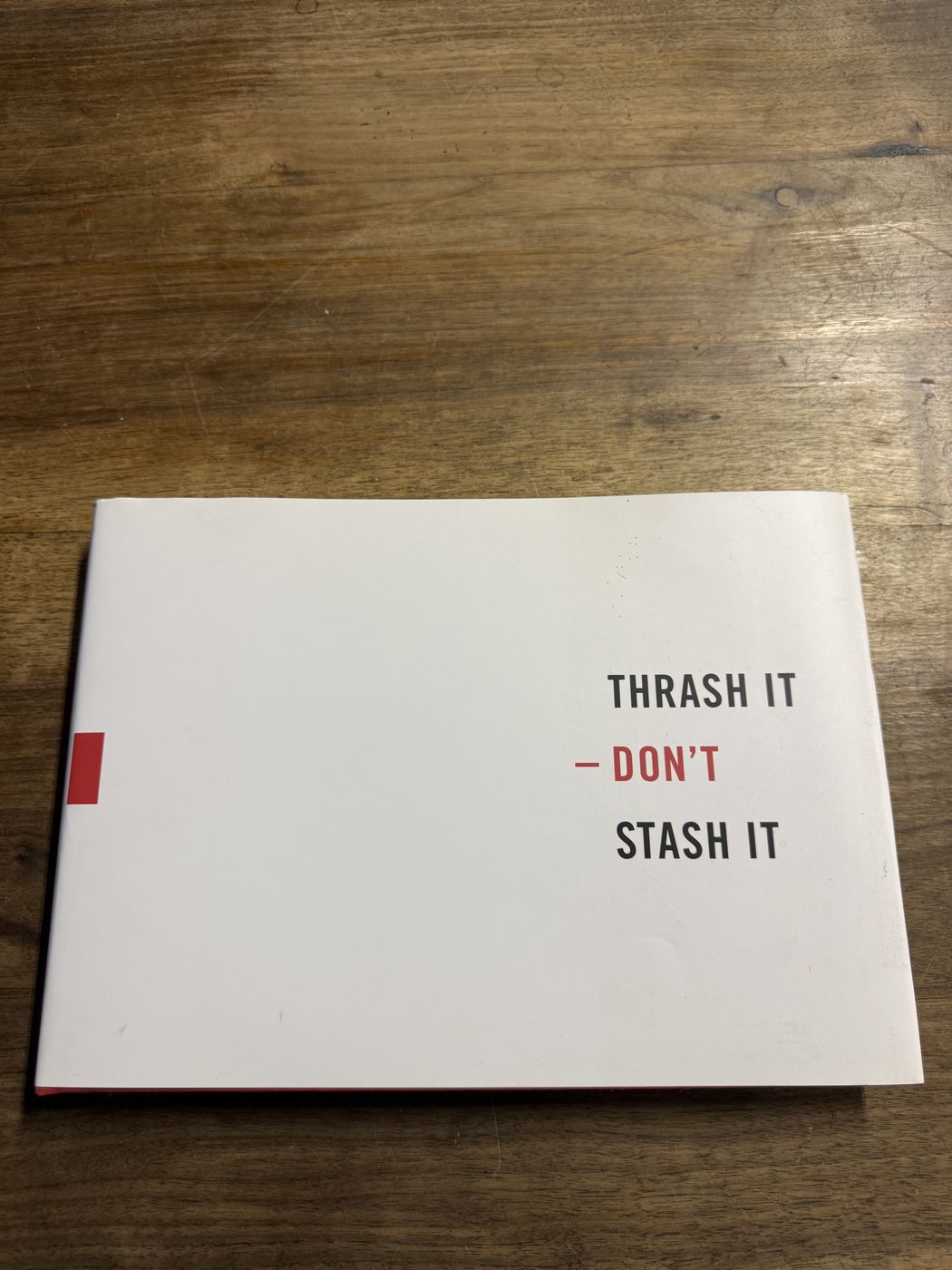 Thrash It — Don't Stash It, Vol. I · Patrick Katzman