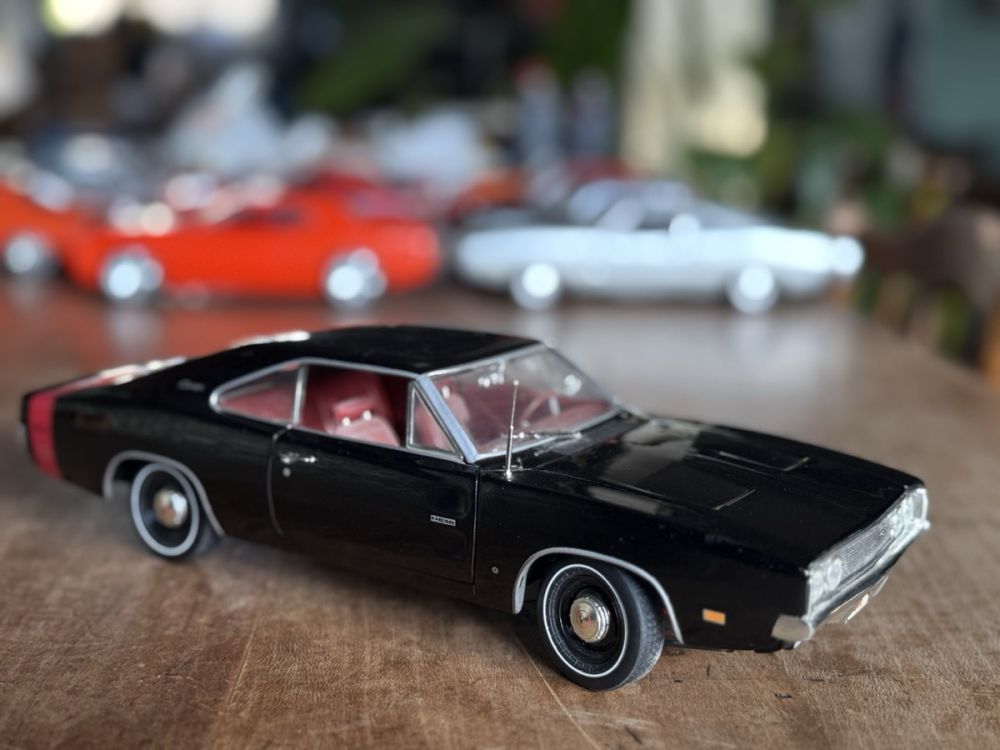 Dodge Charger 500 1969, Schwarz