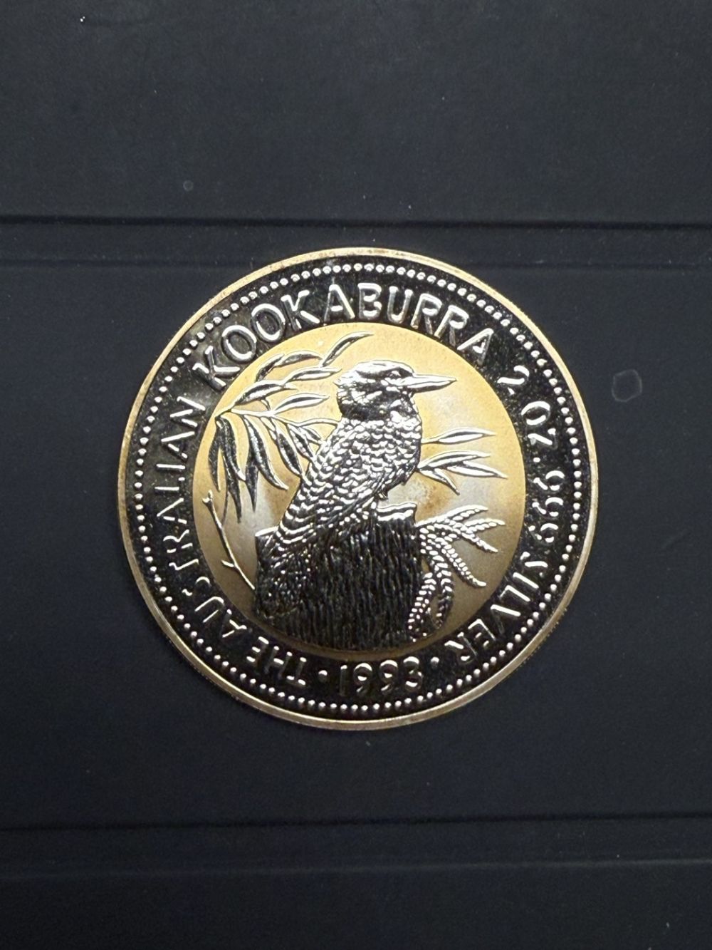 Kookaburra 2 oz Silber .999, 1993