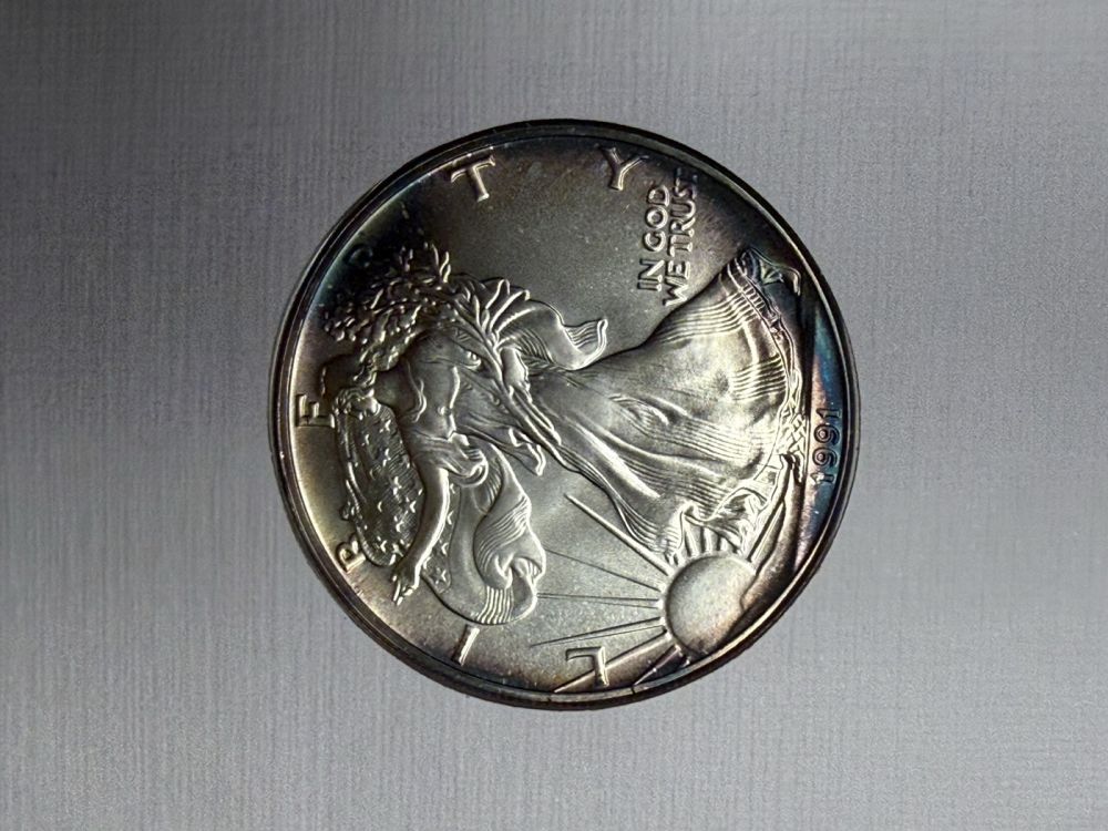 American Silver Eagle 1 oz, Philswiss-Blatt