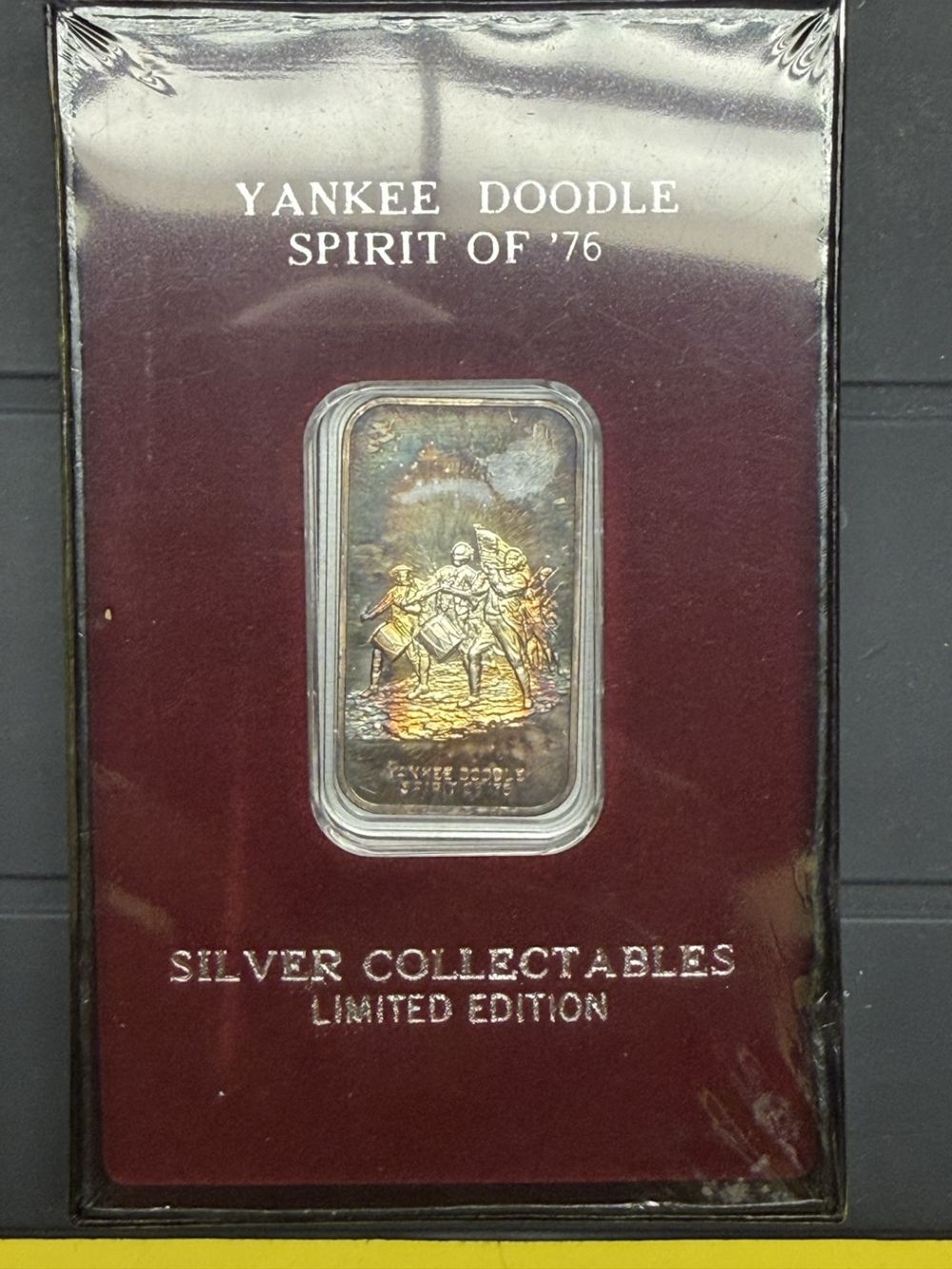 Silberbarren «Yankee Doodle Spirit of '76»
