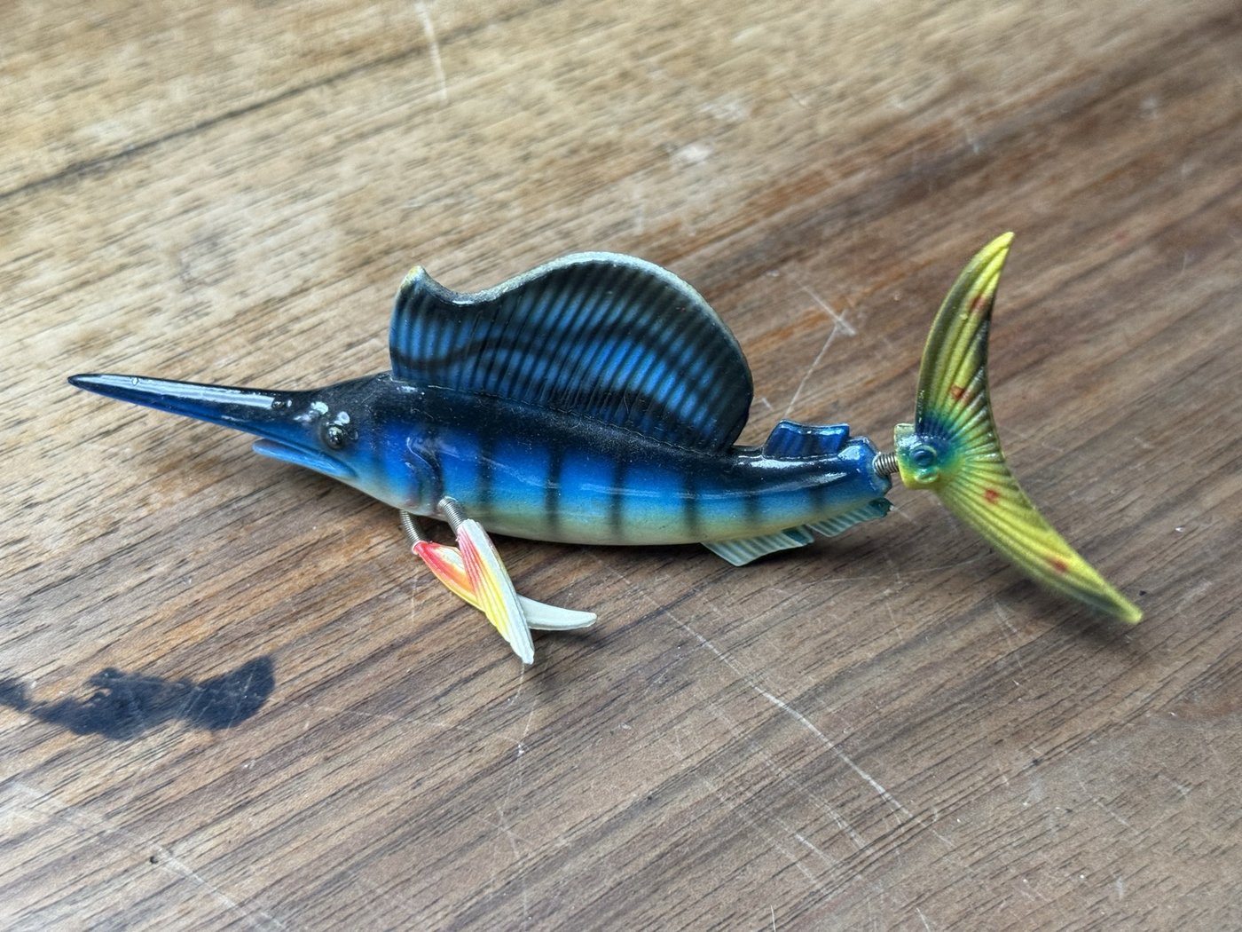 Segelfisch-Figur